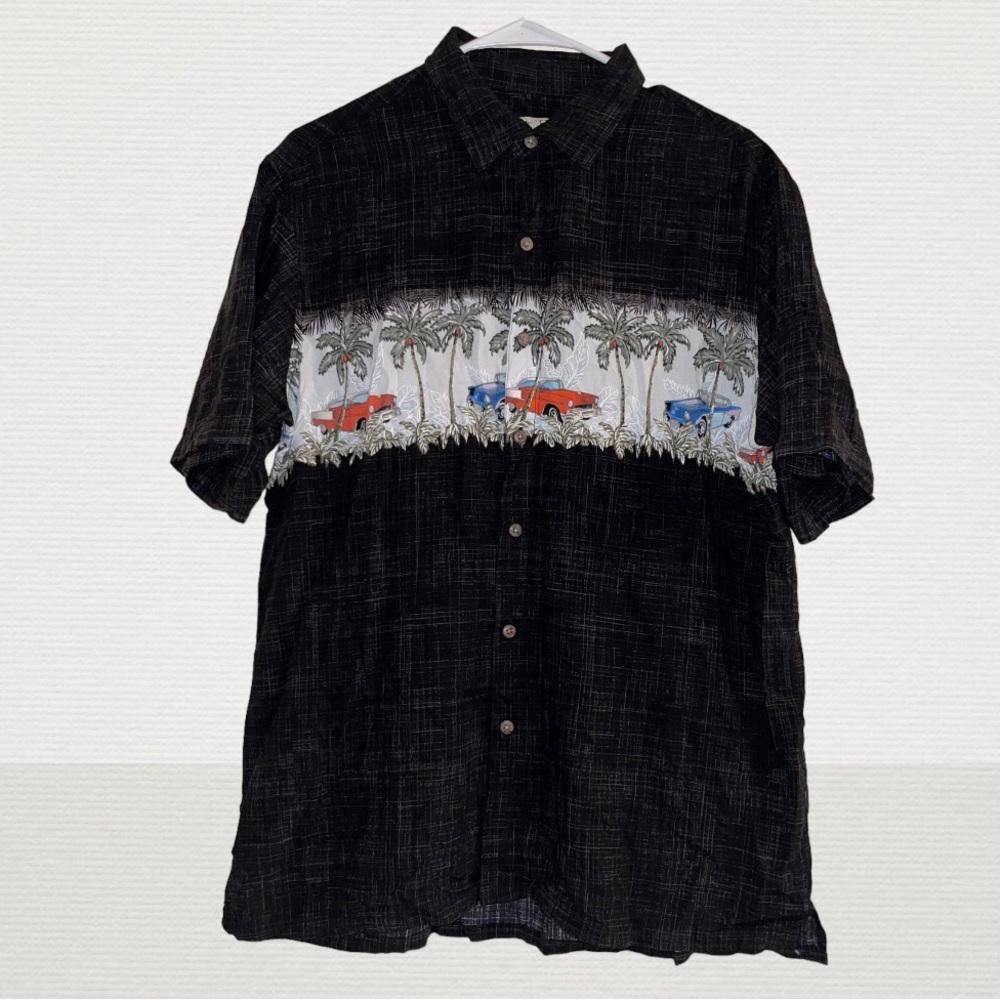 Saddlebred (Batik Bay) Rayon Camp Shirt